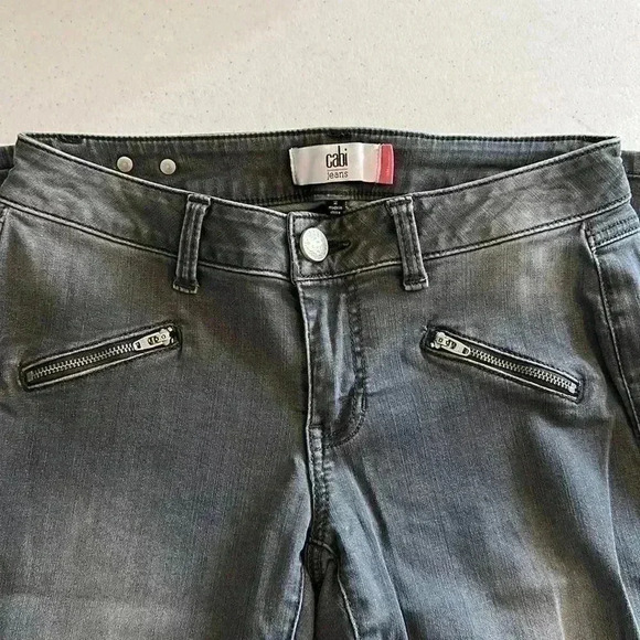 Zip Skinny Cabi Jeans - Picture 3 of 3